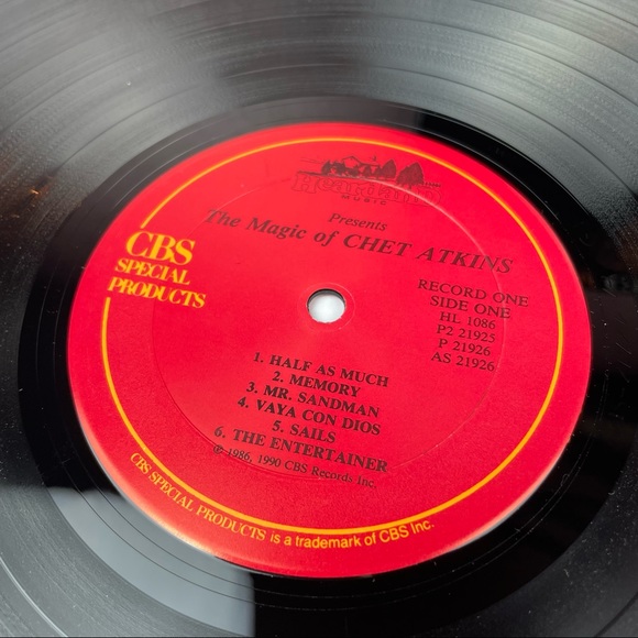 The Magic Of Chet Atkins Heartland Music Vinyl Music Record - Picture 3 of 5